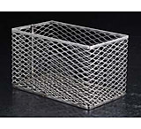 Image of Black Machine Test Tube Baskets, Stainless Steel, Black Machine SS305/D Rectangular