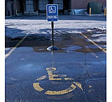Image of Brady Worldwide 35 Lb Movable Sign Post 86345