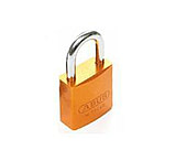 Image of Brady Worldwide Alum Padlock 1.5" Kd Org PK6 51378