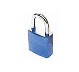 Image of Brady Worldwide Alum Padlock 1.5IN Kd Blu PK6 51371
