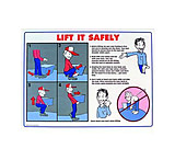 Image of Brady Worldwide Back Lift Safety POSTER18X24IN BLSP