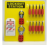 Image of Brady Worldwide Board 10-LOCK W/SAFTY Padlocks 51187