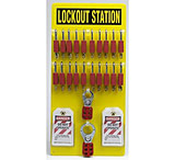 Image of Brady Worldwide Board 20-LOCK W/STEEL Padlocks 51194
