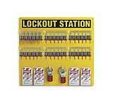 Image of Brady Worldwide Board 36-LOCK W/STEEL Padlocks 51196