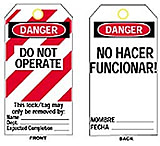 Image of Brady Worldwide Do Not Open L/O Tagecno Vynl 66065