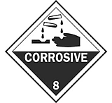 Image of Brady Worldwide Label Hazmat Shipping Toxic 55398