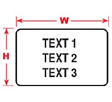 Image of Brady Worldwide Labxpert Labels B-580 MAT'L 60489