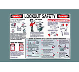 Image of Brady Worldwide Lockout Safety Poster 18X24" LOSP8