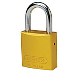 Image of Brady Worldwide Padlock Aluminum 1 Kd Yellow 99611
