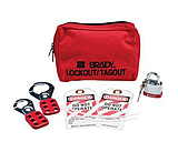 Image of Brady Worldwide Persnl Padlock Pch Steel Locks 99292, Kit of 2