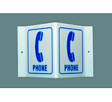 Image of Brady Worldwide Phone &quot;V&quot;SIGN 6X8 3/4&quot; V1PH02A
