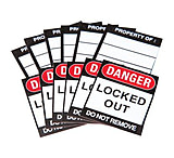 Image of Brady Worldwide Safety Padlock Labels PK6 Eng 51379