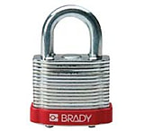 Image of Brady Worldwide Steel Padlock 2.0IN Kd REDPK6 51290