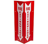 Image of Brady Worldwide V Sign Fire Extinguisher SP818V