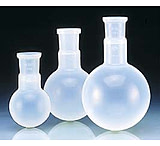 Image of BrandTech Round-Bottom Evaporating Flasks, PFA, BrandTech V107997, Pack