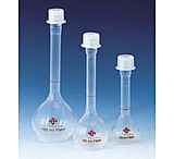 Image of BrandTech Volumetric Flasks with Screw Caps, Class B, BrandTech V675895 Pmp Flasks, Pack of 4