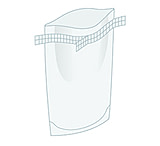 Image of Brinkmann Seward Stomacher Circulator Round-Bottom Sample Bags with Closure BA6141/CLR for Model 400C, 030020235, Pack of 250