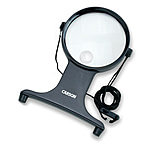 Image of Carson MagniFree 2x Hands-Free Magnifier with 3.5x Spot Lens