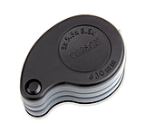 Image of Carson TriView 3x / 5.5x / 8.5x Folding Loupe Magnifier