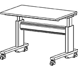 Image of Case Systems E/CART 36X48 Ic Trespa 2 Shlf 33503-044
