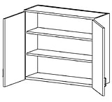 Image of Case Systems Hinged Panel Doors 301624 W0120301624