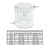 Image of Chemglass Beaker Jacketed Reaction 50M CG-1103-01