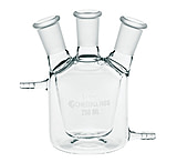 Image of Chemglass Flask European 3NK JACK. 2 CG-1576-10