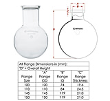 Image of Chemglass Flask EVAP. Large Scale 10L CG-1337-08