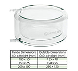 Image of Chemglass Jacketed Beaker 100 X 200 CG-1107-12