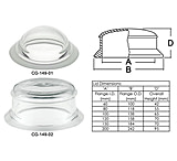 Image of Chemglass Lid Duran Flat Ground 150MM CG-149-04