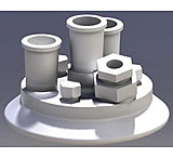 Image of Chemglass Lid Ptfe Complete 29/42 100MM CG-1945-T-62