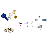 Image of Chemglass Replacement Ppn Hose CONN. Set CG-1563-01