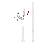 Image of Chemglass Stirrer Shaft 50L-72L Polish CG-2087-04
