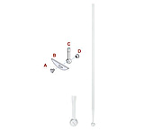 Image of Chemglass Stirring Shaft 19MM CG-2084-01