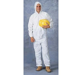 Image of Chemland-Lakeland Coverall Pyrolon W/HD Wht CS25 07428-4XW