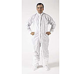 Image of CleanWear Cover Coat Dacron Wh Lrg 74020-L