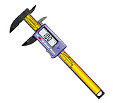 Image of VWR Digital Calipers 3417 Carbon Fiber 10.2 Cm (4&quot;) Caliper