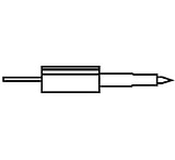 Image of Cooper Tools Tip Conical .015 Dia X .200L MT302