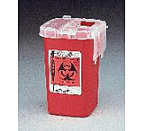 Image of Covidien 2 Gallon Container Red 1525SA