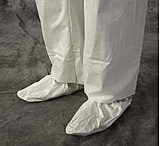 Image of Dupont Pvc Sole Shoe Cover Lg CS100PR IC441SWHLG0B