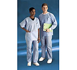 Image of Dupont Scrub Top Blue Large CS60 23503T