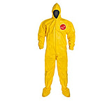 Image of DuPont Tychem 2000 Coverall w/Hood, Socks, Bound Seams, 12 Pack