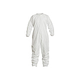 Image of DuPont Tyvek IsoClean Coverall, Clean, Sterile w/Snaps for Aseptic Donning, 25 Pack