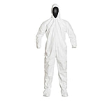 Image of DuPont Tyvek IsoClean Hooded Coverall w/PVC Soles Boots, 25 Pack