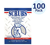 Image of Dymon SCRUBS Hand Cleaner Towels, 100 Pack