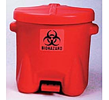 Image of Eagle Manufacturing Can Red Biohazardous 10GL 945-BIO