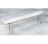 Image of Eagle MHC Gown Bench SOLIDSTAINLS12X48IN CRB1248