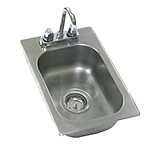 Image of Eagle MHC Sink Self Rim 1 Bowl 10x14x5 SR10-14-5-1