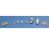 Image of VWR Aluminum Micro Weighing Dishes MAWD-3500 Round Weighing Dishes, Pack of 100