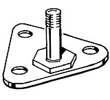 Image of Gillis Post Foot Plate BPLATE